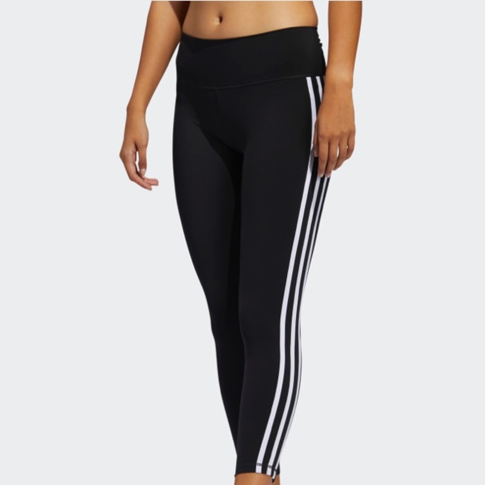 🆕ADIDAS 3-STRIPES 7/8 Tights 🌟 Plus Sizes 🌟 - Picture 14 of 16